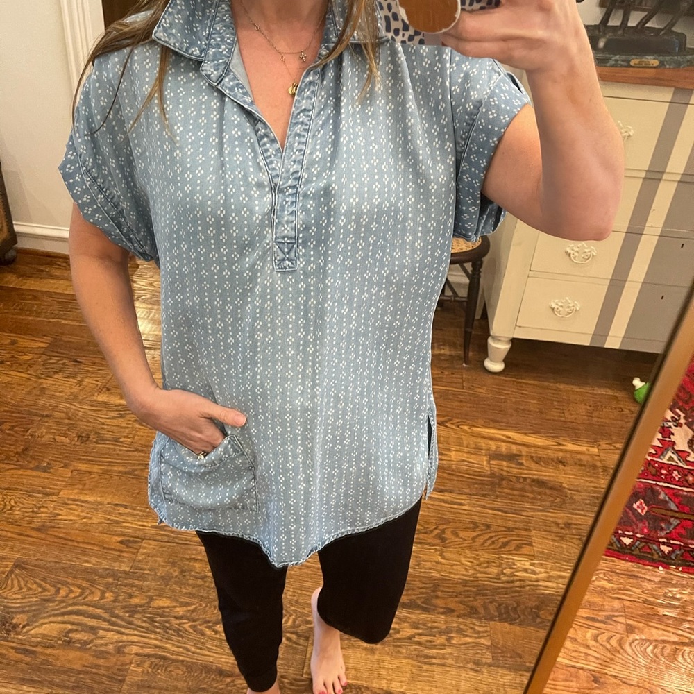 Chambray Tunic - image 1